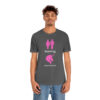 Couple seeking unicorn naughty T-shirt for swingers - Unisex Jersey Short Sleeve Tee - Image 30