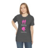 Couple seeking unicorn naughty T-shirt for swingers - Unisex Jersey Short Sleeve Tee - Image 31