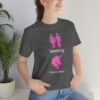 Couple seeking unicorn naughty T-shirt for swingers - Unisex Jersey Short Sleeve Tee - Image 33