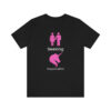 Couple seeking unicorn naughty T-shirt for swingers - Unisex Jersey Short Sleeve Tee - Image 10