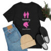 Couple seeking unicorn naughty T-shirt for swingers - Unisex Jersey Short Sleeve Tee - Image 16