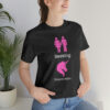 Couple seeking unicorn naughty T-shirt for swingers - Unisex Jersey Short Sleeve Tee - Image 6