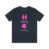 Couple seeking unicorn naughty T-shirt for swingers - Unisex Jersey Short Sleeve Tee - Image 37
