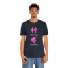 Couple seeking unicorn naughty T-shirt for swingers - Unisex Jersey Short Sleeve Tee - Image 39