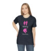 Couple seeking unicorn naughty T-shirt for swingers - Unisex Jersey Short Sleeve Tee - Image 40