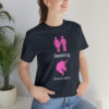 Couple seeking unicorn naughty T-shirt for swingers - Unisex Jersey Short Sleeve Tee - Image 42