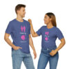 Couple seeking unicorn naughty T-shirt for swingers - Unisex Jersey Short Sleeve Tee - Image 27
