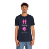 Couple seeking unicorn naughty T-shirt for swingers - Unisex Jersey Short Sleeve Tee - Image 48