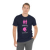 Couple seeking unicorn naughty T-shirt for swingers - Unisex Jersey Short Sleeve Tee - Image 50