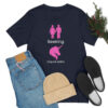 Couple seeking unicorn naughty T-shirt for swingers - Unisex Jersey Short Sleeve Tee - Image 52