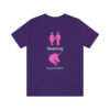Couple seeking unicorn naughty T-shirt for swingers - Unisex Jersey Short Sleeve Tee - Image 55