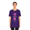 Couple seeking unicorn naughty T-shirt for swingers - Unisex Jersey Short Sleeve Tee - Image 56