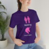 Couple seeking unicorn naughty T-shirt for swingers - Unisex Jersey Short Sleeve Tee - Image 60
